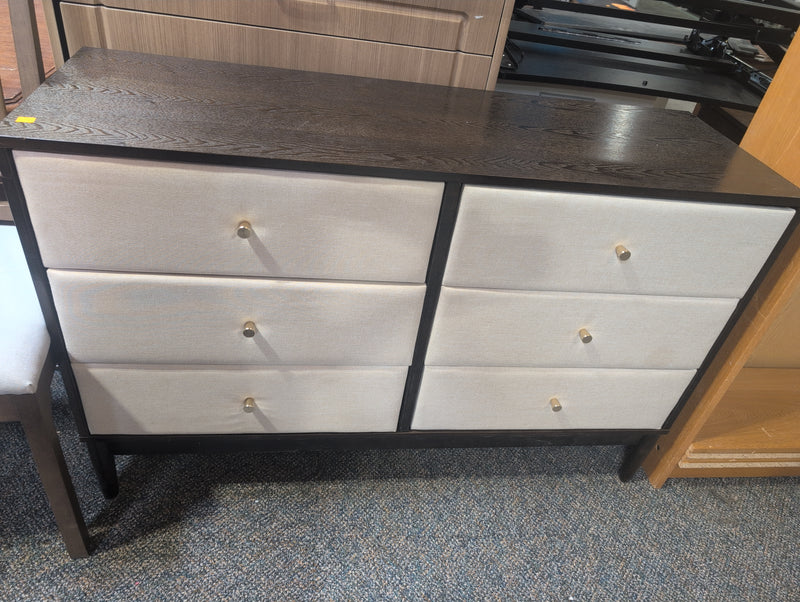 Fancy Dresser with 6 Fabric Faced Drawers