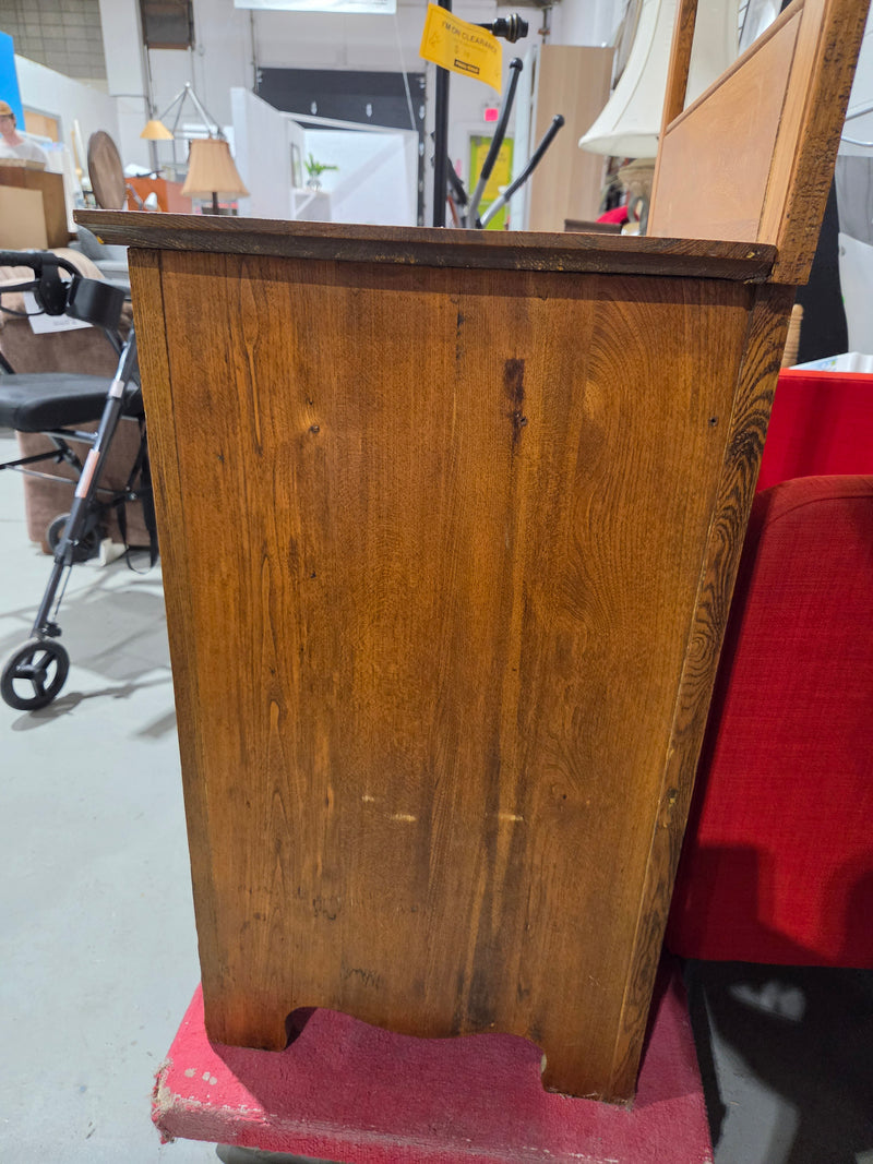 Antique Victorian Oak Washstand