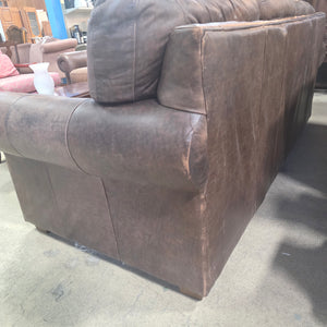 Brown Leather Couch