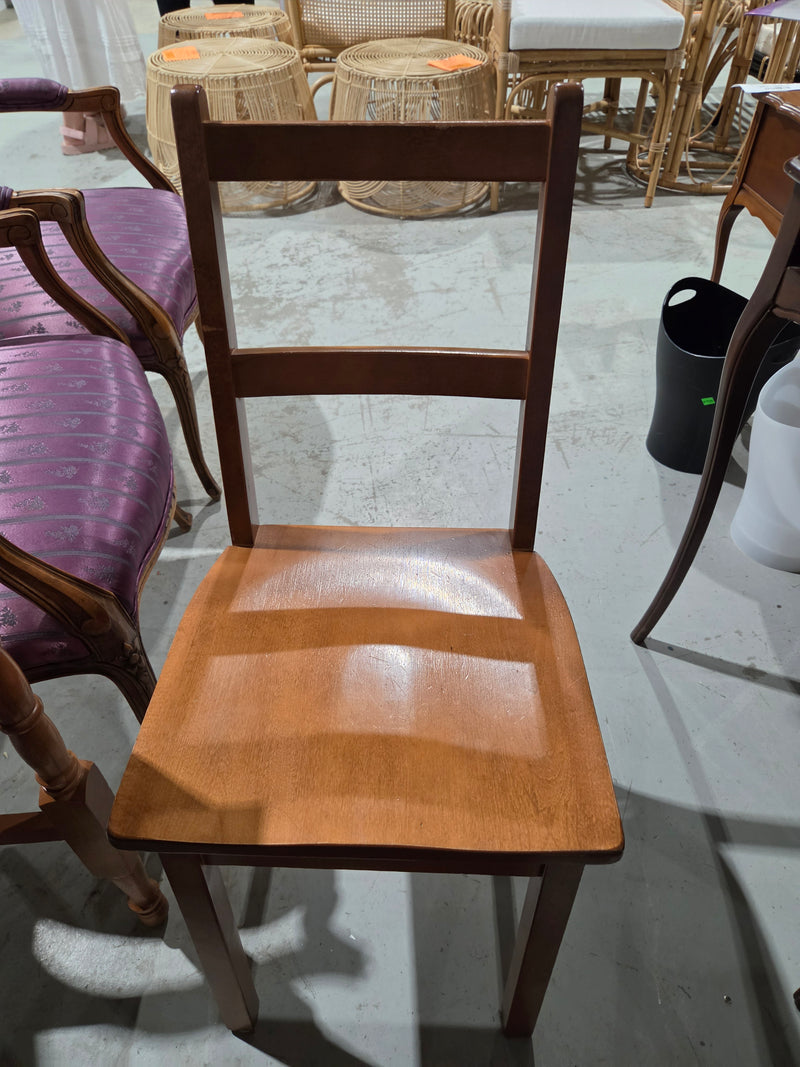 Vintage Wooden Writing Desk and Chair