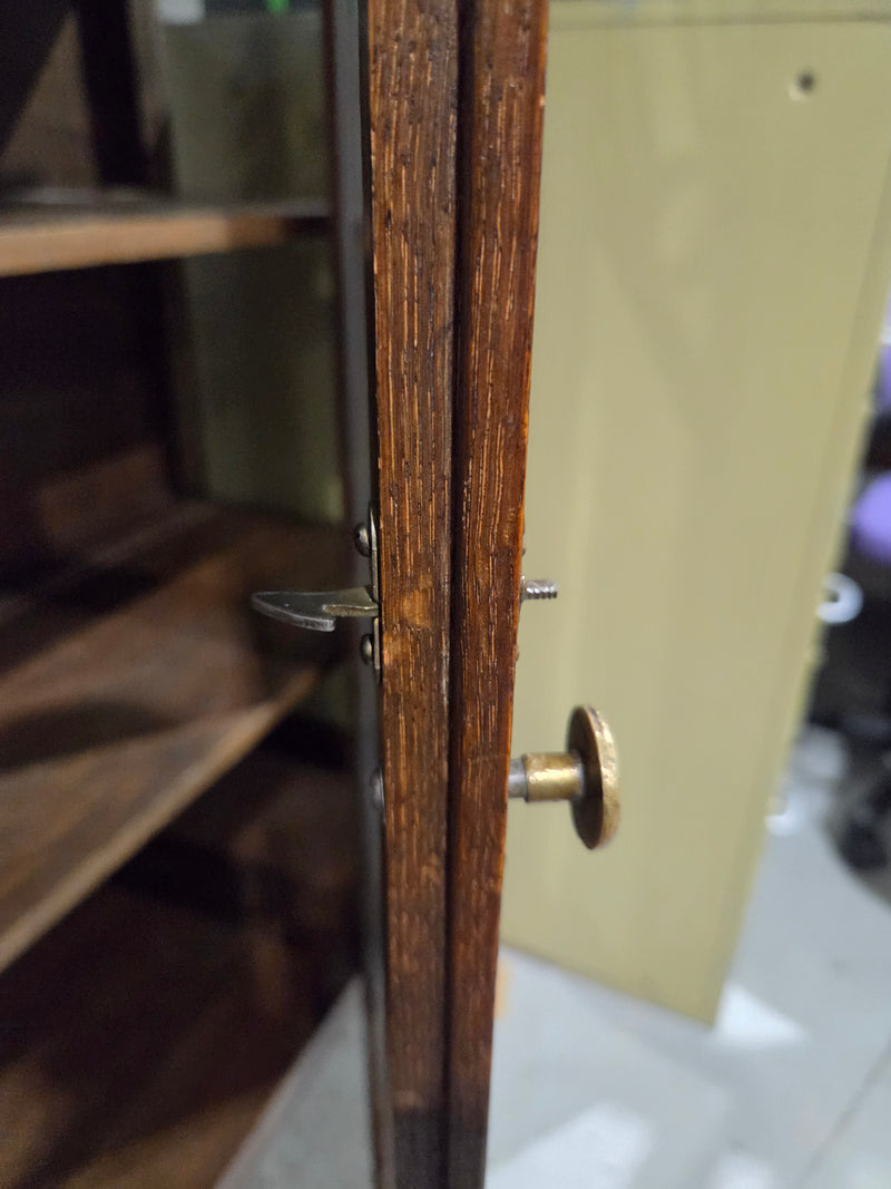 Antique Wooden Display Cabinet