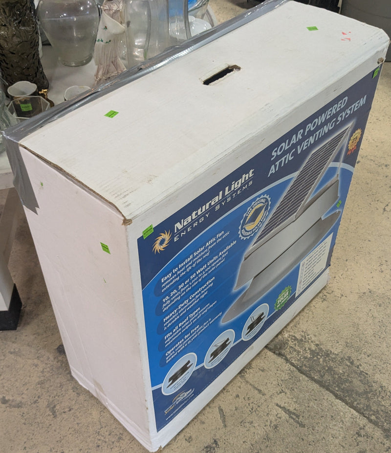 Natural Light Energy Systems 10 Watt Solar Attic Fan