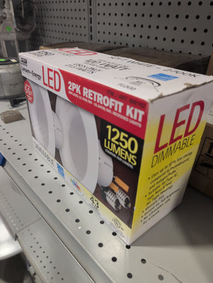 LED Dimmable Bulbs Retrofit Kit