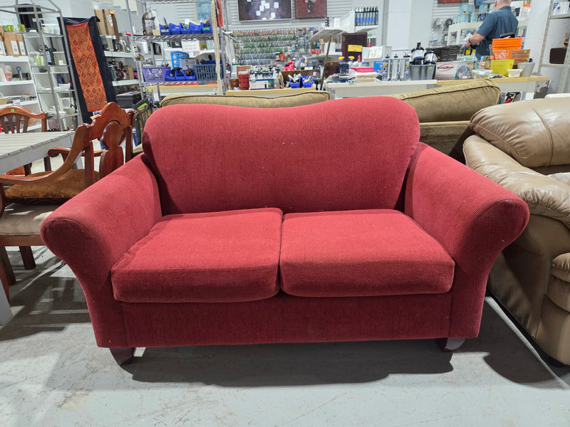 Red Loveseat