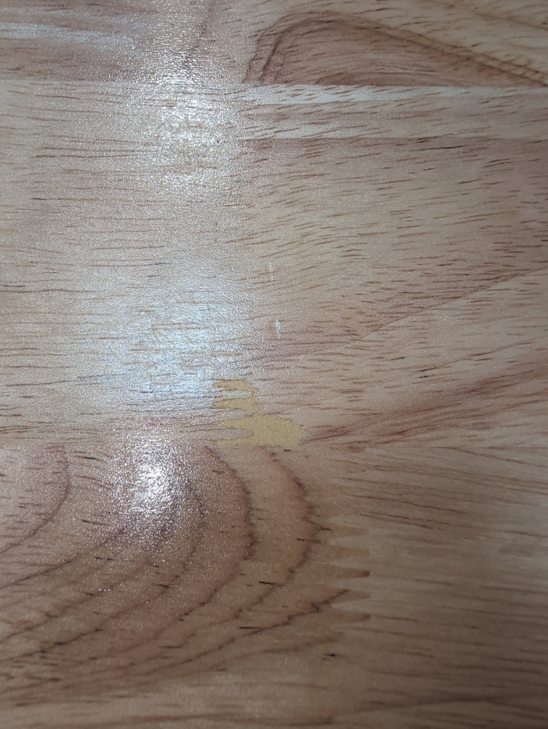 Brand New Wooden Work Table with Metal Base