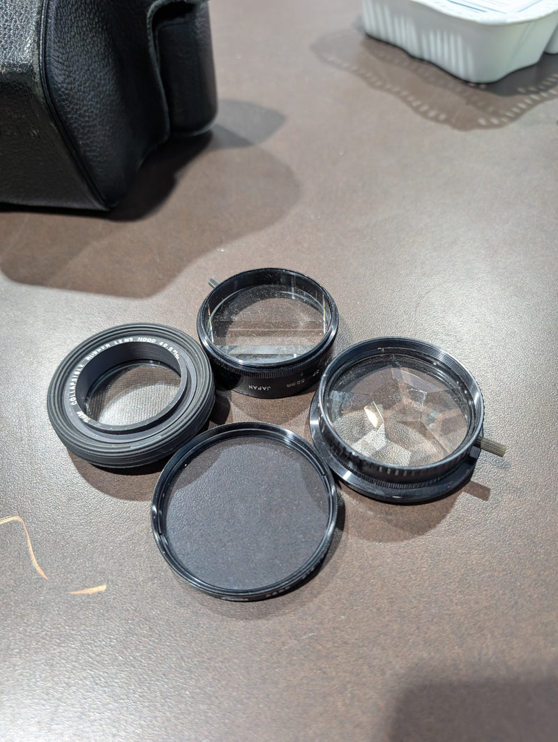 Asahi Pentax KX 35mm SLR Camera + Misc. Accessory Set