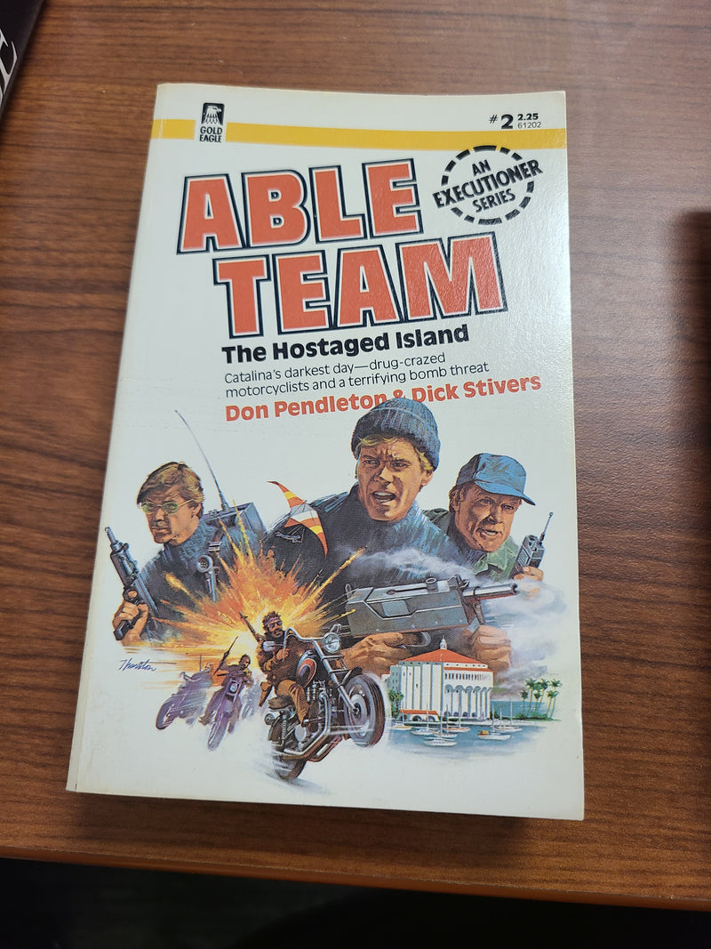 Vintage Able Team Men's Action Adventure Paperback Set #1–15 (Complete Consecutive Run)