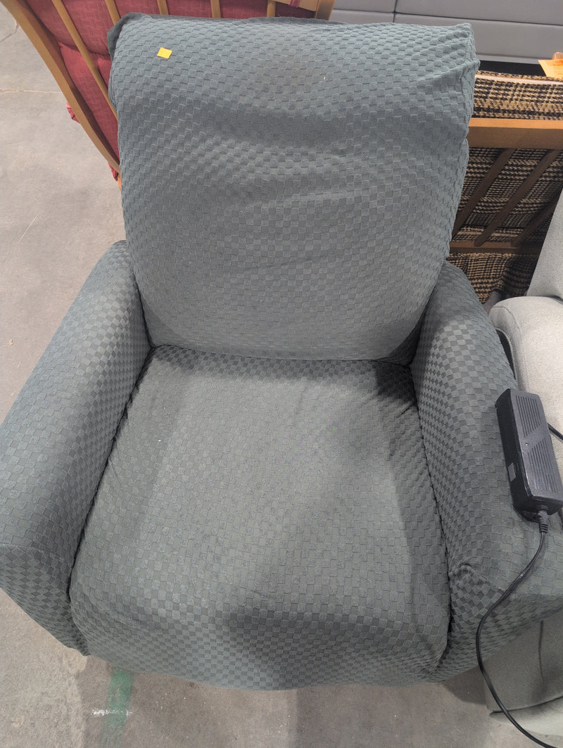 Dark Teal Power Recliner Armchair (Untested)