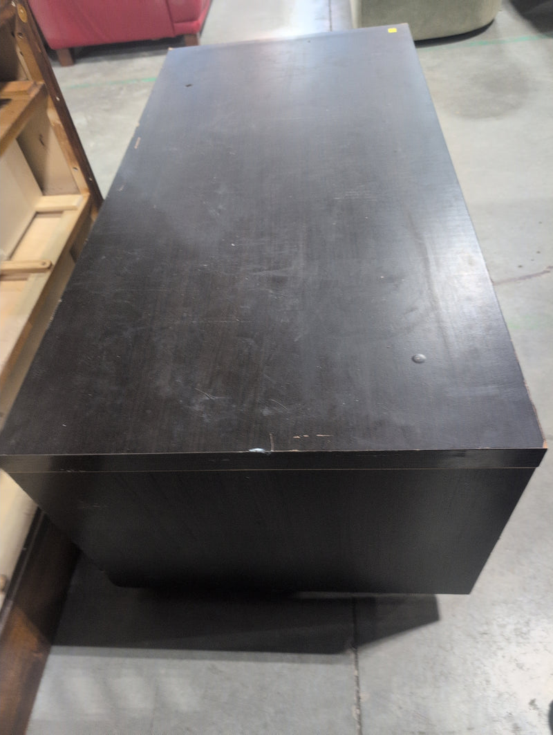 Black Mobile TV Stand