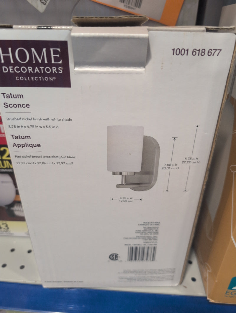 Home Decorators Collection Tatum Sconce