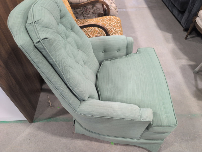 Mint Green Armchair