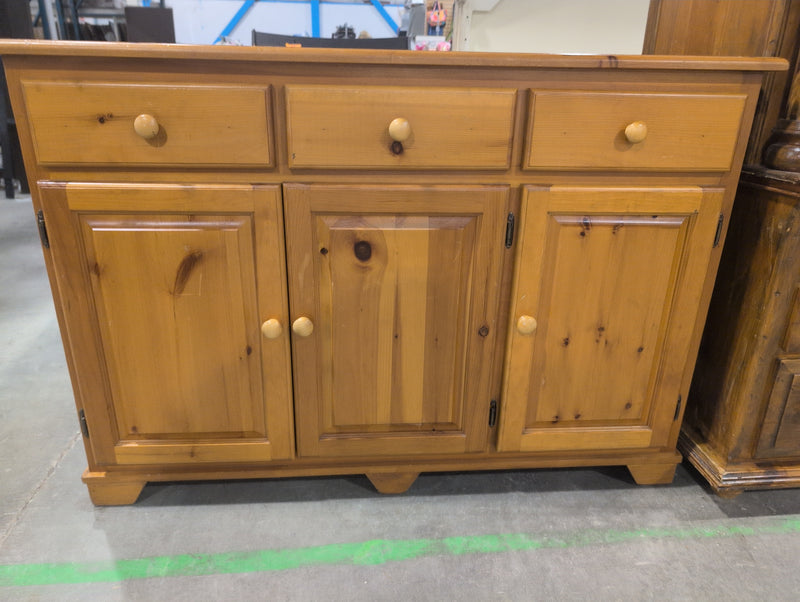 Knotty Pine Sideboard
