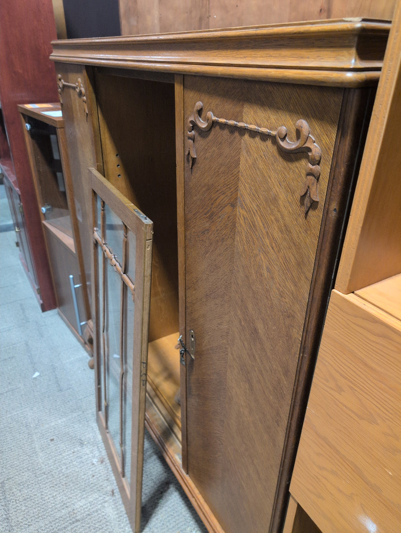 Curio Cabinet with Glass Door