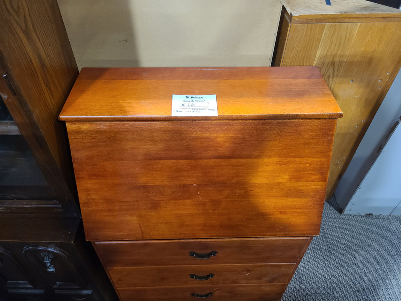 Amazing Condition Timeless Reddish-Brown Secretary Desk