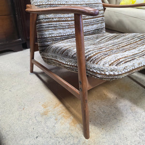 Mid- Century Teak Lounge Chair