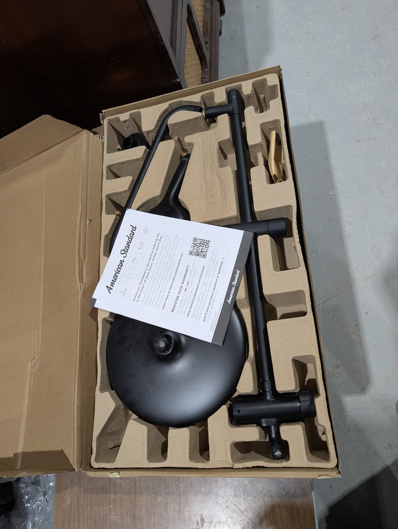 American Standard Spectra Versa 24-Inch Shower System in a Matte Black finish
