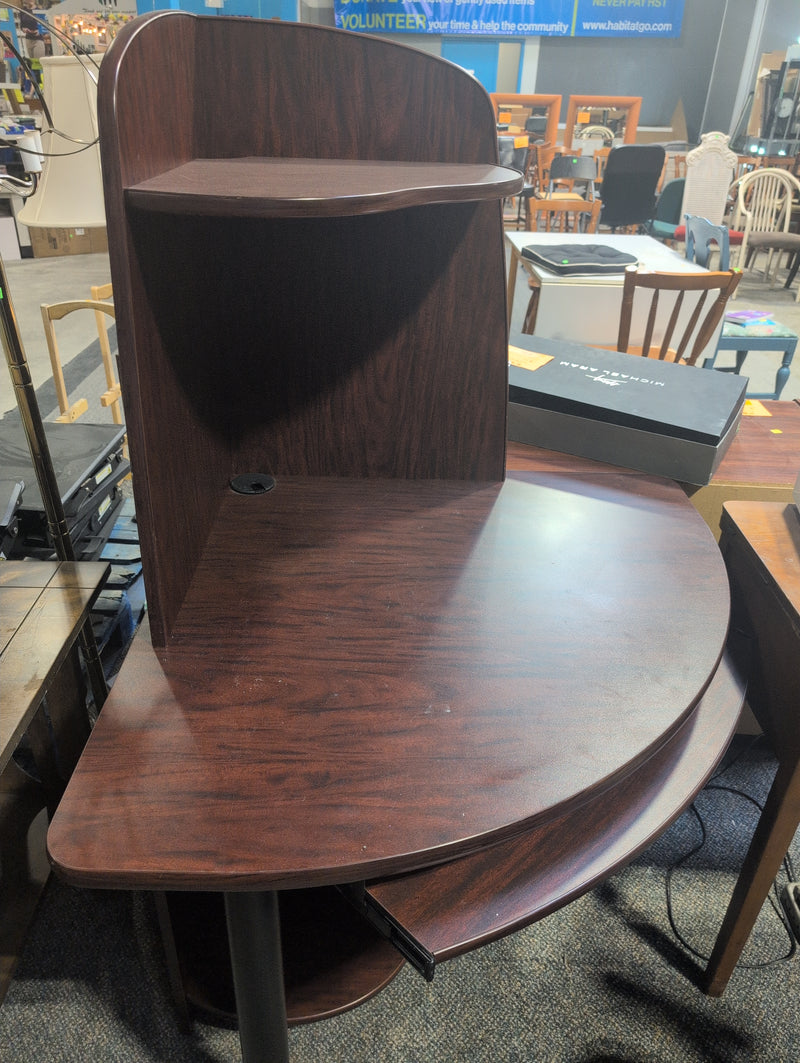 Red Corner Desk