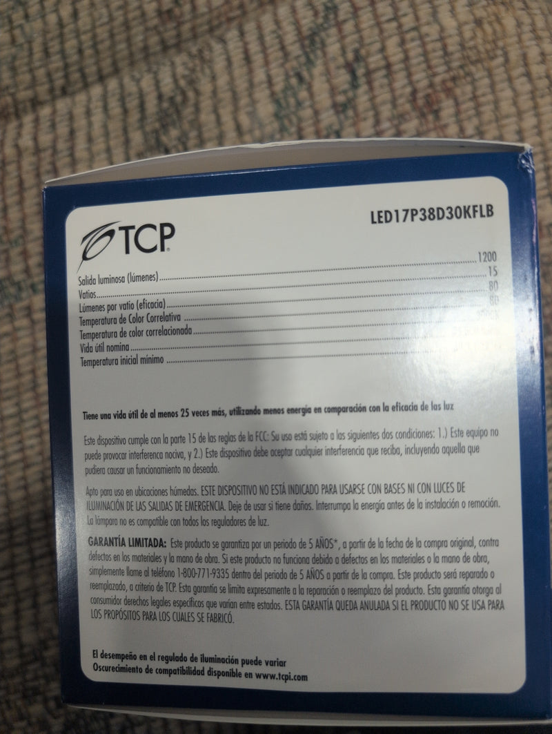 TCP Elite Series LED Halogen Replacement Dimmable Bulb