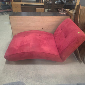 Red Chaise Lounge