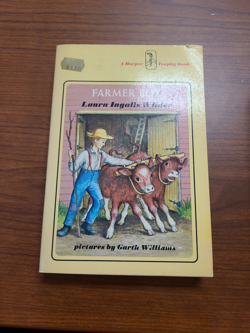 Vintage "Little House" Paperback Book Set by Laura Ingalls Wilder (4 Books, Harper Trophy Editions)