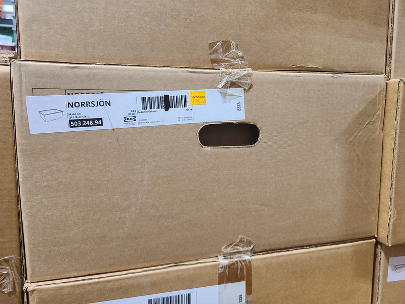 New IKEA NORRSJÖN Stainless Steel Undermount Kitchen Sink