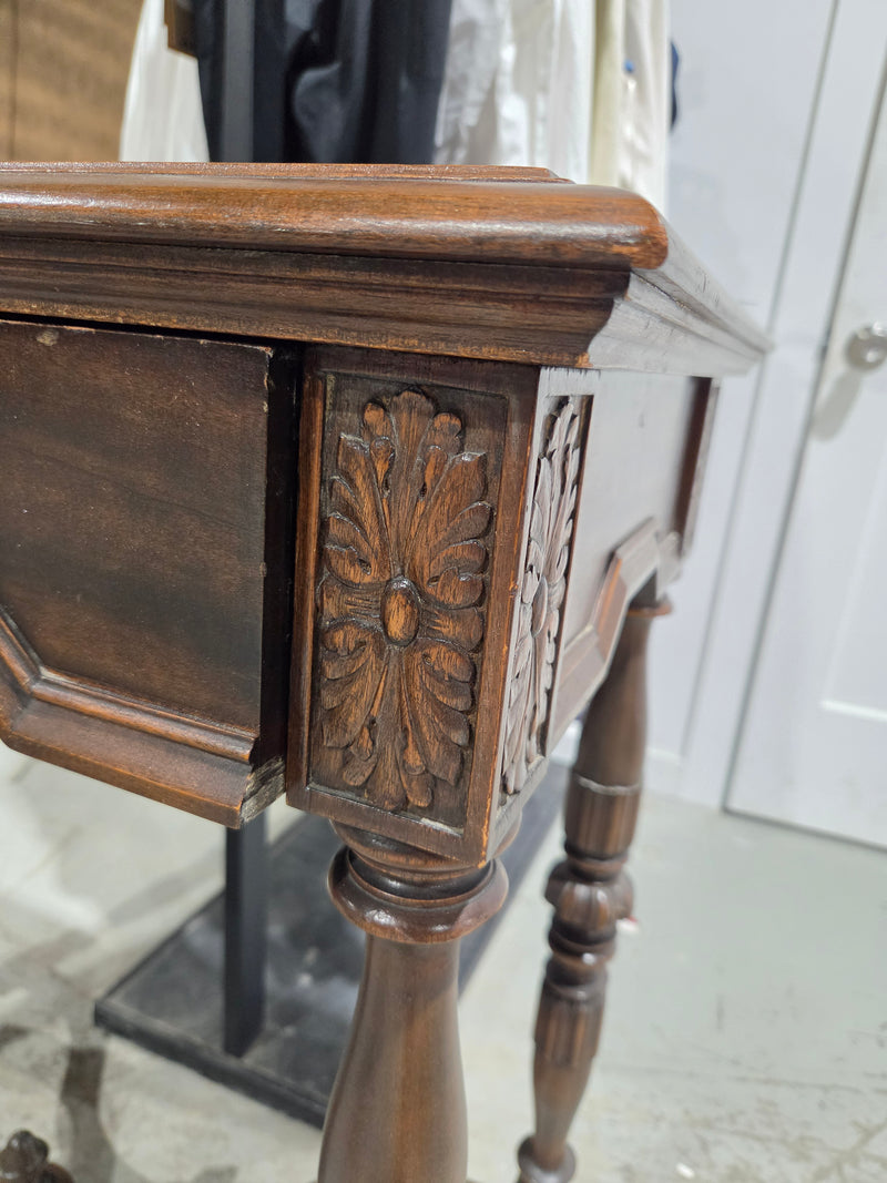 Vintage Louis XVI Style Wood Parlor Table