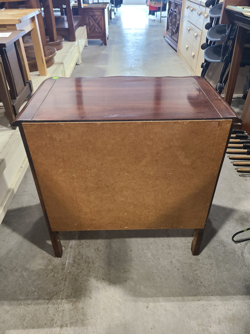 French Provincial Traditional Wood 1-Drawer Nightstand Side Table