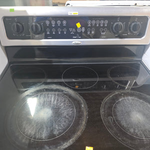 Black Whirlpool Electric Range Stove