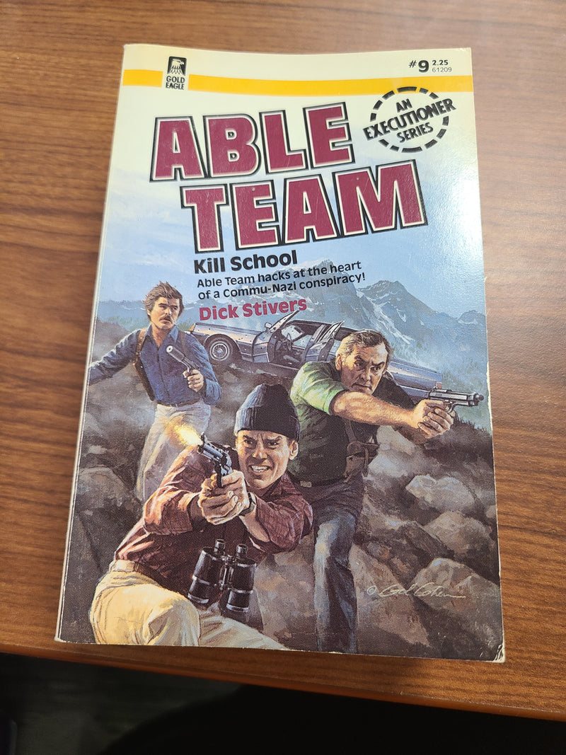 Vintage Able Team Men's Action Adventure Paperback Set #1–15 (Complete Consecutive Run)