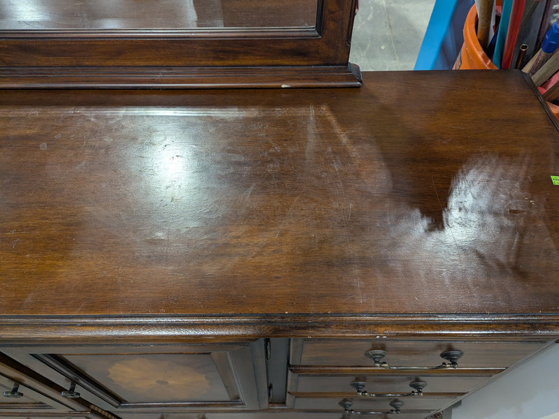 Tall Vintage-Style Buffet