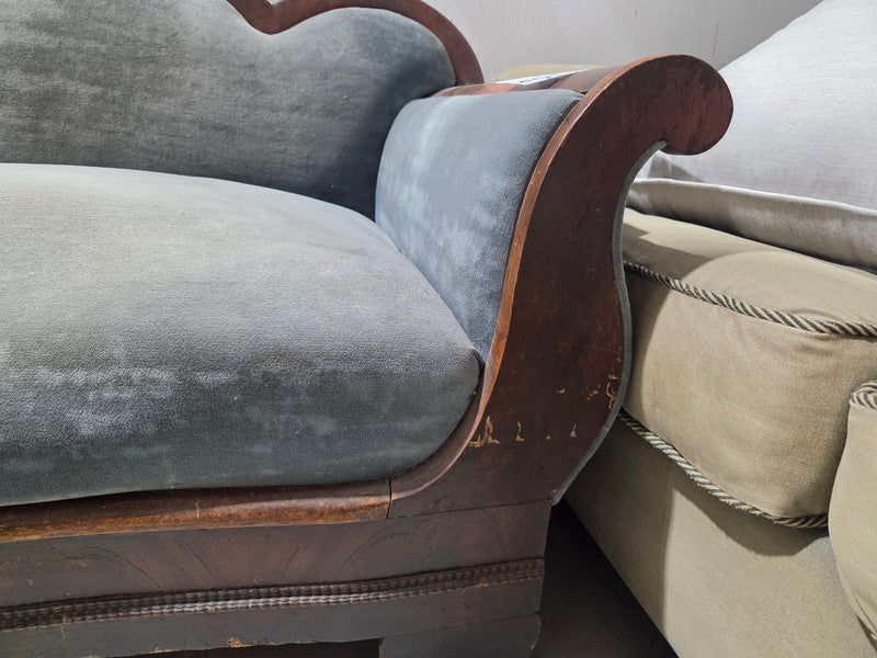 Victorian Camelback Sofa