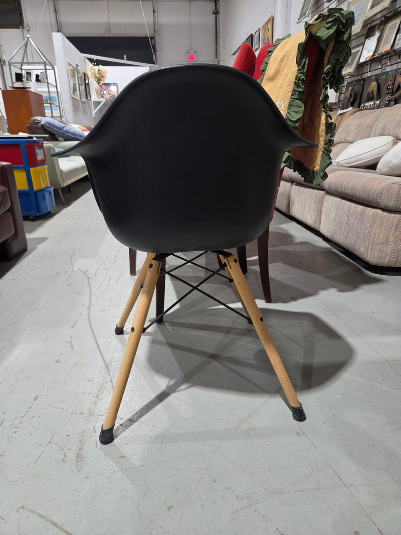 Mid-Century Modern Style Molded Plastic Armchair