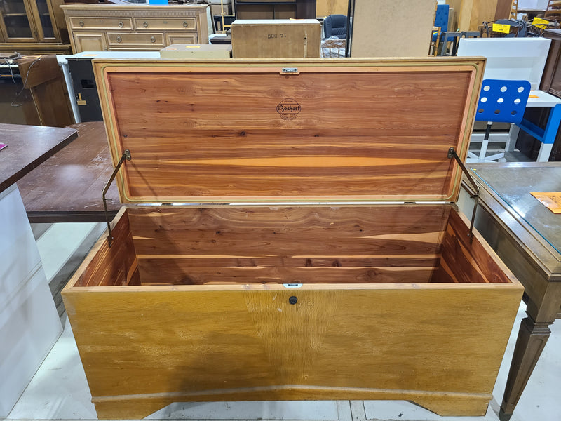 Vintage Boshart Genuine Rubber-Sealed Cedar Storage Chest