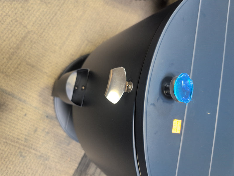 Round Blue Patio Beverage Cooler