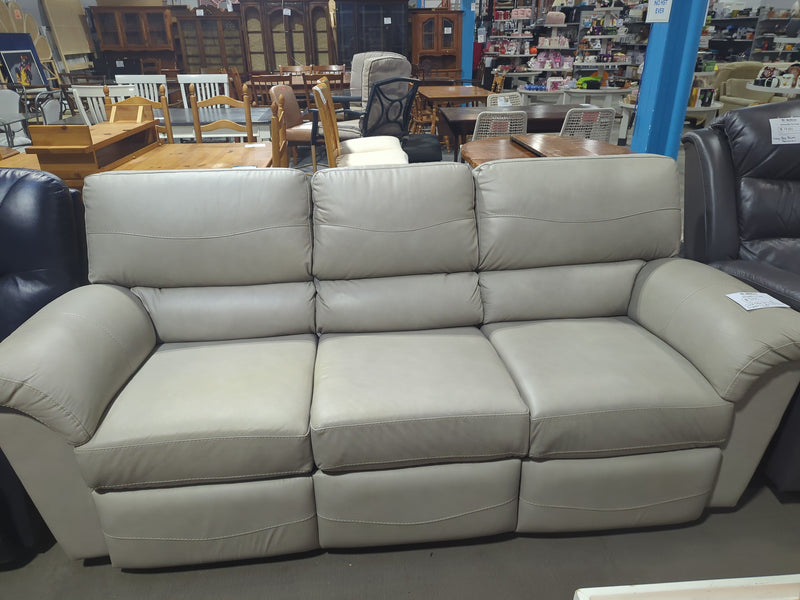 La-Z-Boy Cloud Grey 3-Seater Power Recliner