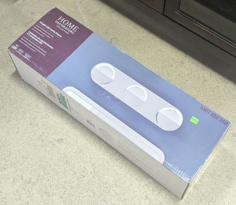 Home Decorators 3-Light LED Vanity Light