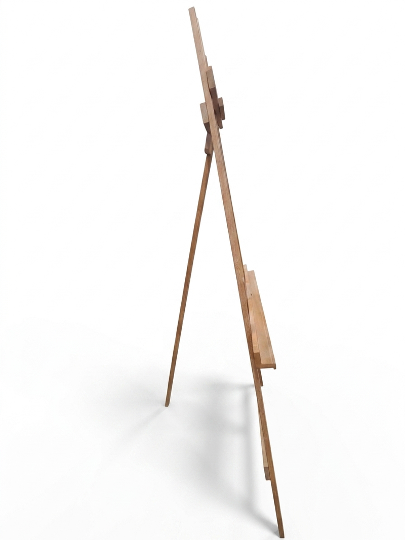 Adjustable Solid Wood Floor Display & Artist Easel