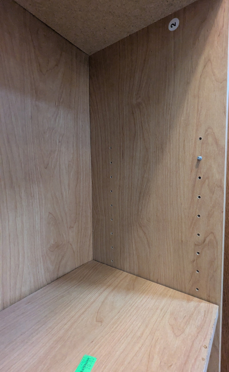 4-Shelf Wood Bookcase