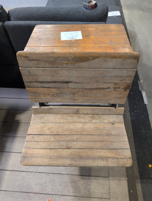 Bench with Back Shelf
