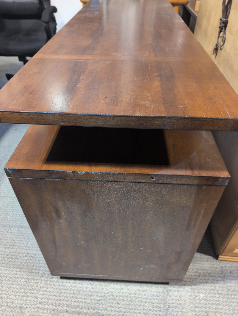 Dark Brown Wooden Sideboard
