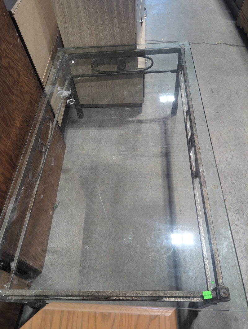 Glass Top Coffee Table