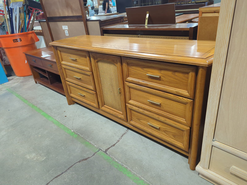 Warm Brown Oak Sideboard