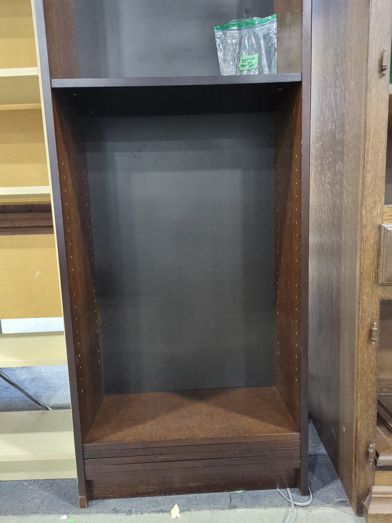 Ikea Dark Wooden Bookcases