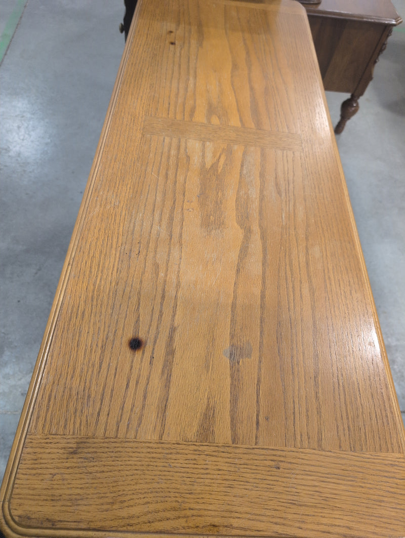 Light Brown Console Table with Drawer