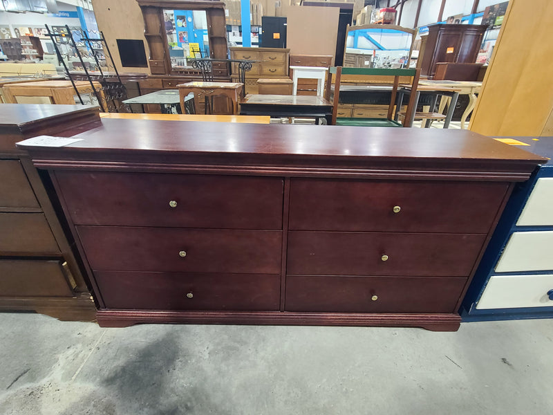 Traditional Huppé Cherrywood 6-Drawer Double Dresser