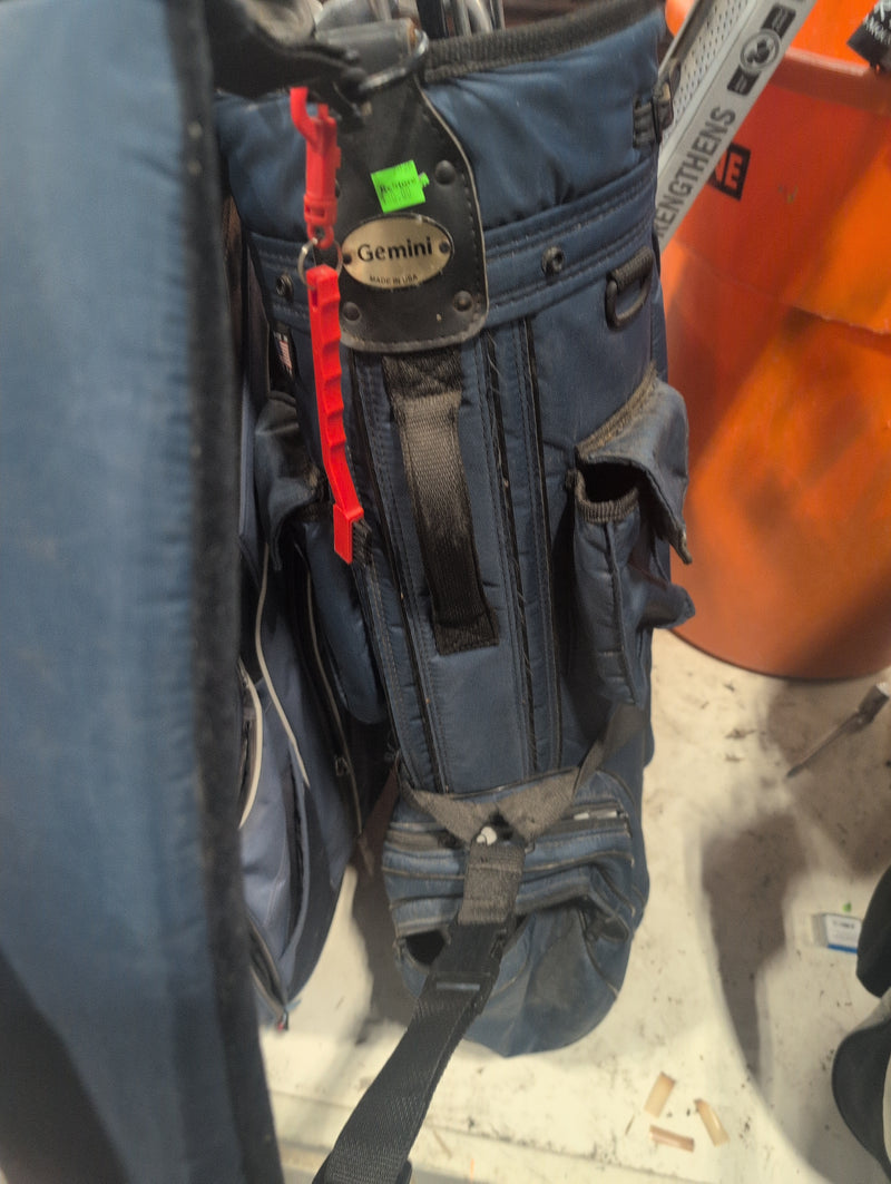 Gemini Dark Blue Golf Bag