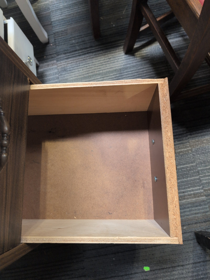 7 Drawer Desk with World Map
