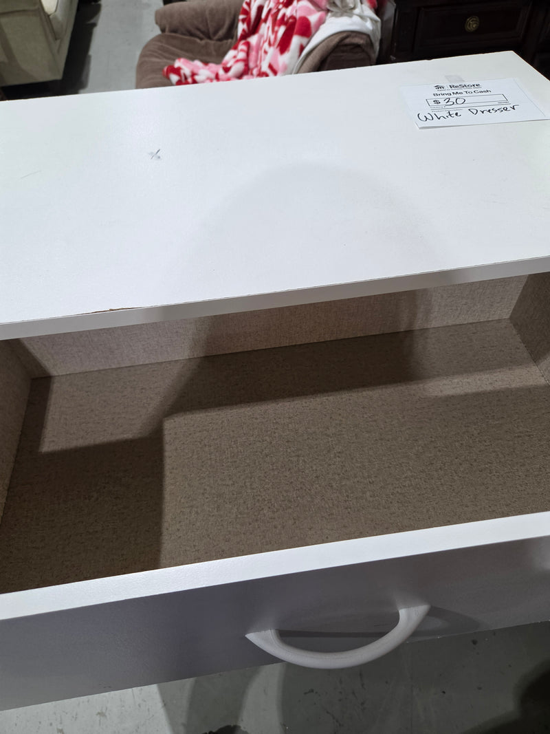 White Dresser