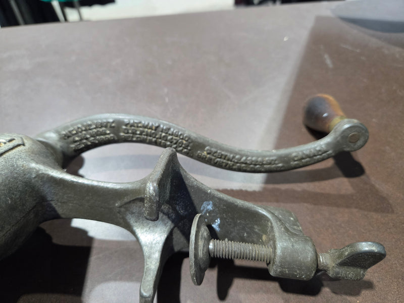 Antique Universal No. 3 Manual Hand-Crank Food Grinder