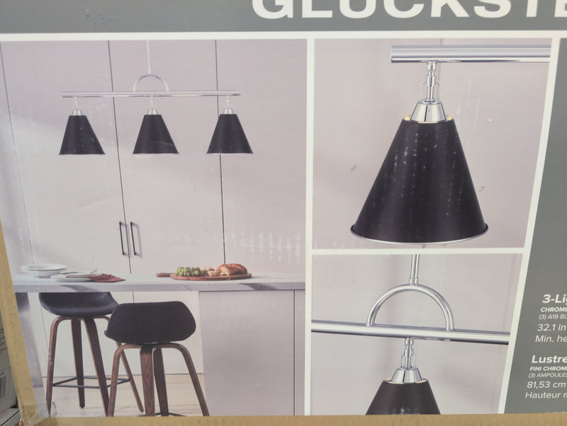 GlucksteinElements Allegra Collection 3-Light Chandelier